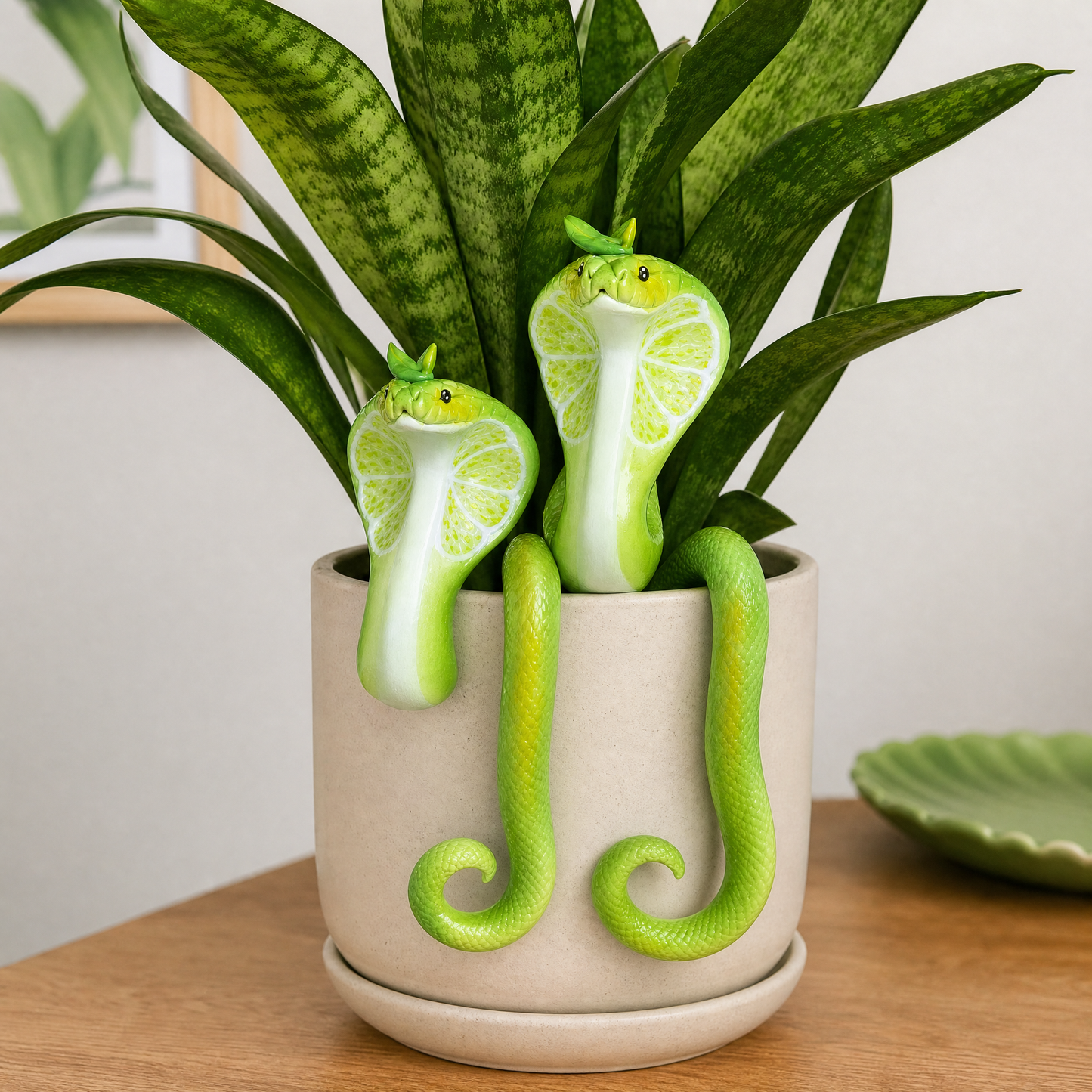 🌿Lime Cobra Plant Buddy