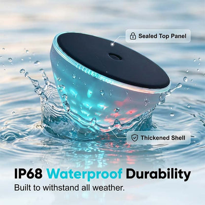 🔥LAST DAY 60% OFF🎁Solar Floating Pool Light with Fish Projection