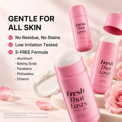 Deodorant Coconut & Rose Fresh That Lasts