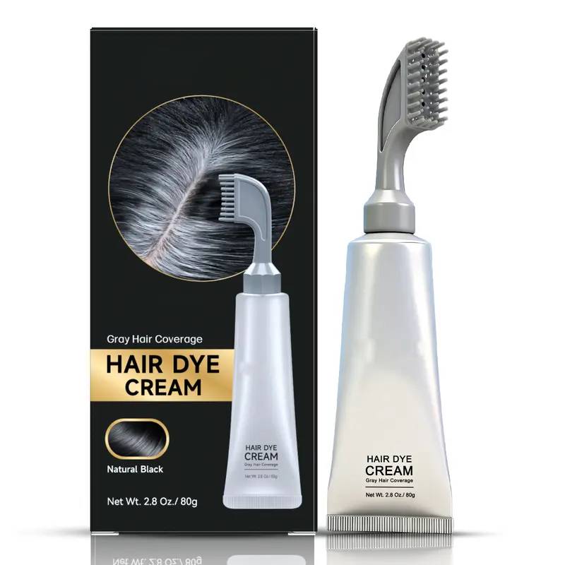 🔥Hot Sale Today | Instant Gray Coverage Hair Dye Comb for Men & Women