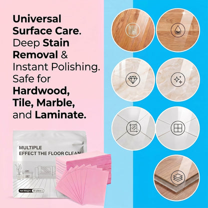 🔥LAST DAY 60% OFF🎁Multiple Effect The Floor Clean Tablets for Mopping, Quick Shine Cleaner