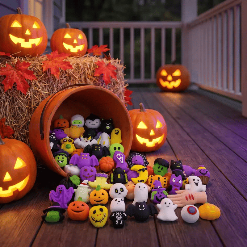 🔥Hot Sale 50% OFF🔥Halloween Squishies Stress Relief Toy Set