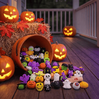 🔥Hot Sale 50% OFF🔥Halloween Squishies Stress Relief Toy Set
