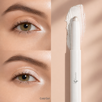 Creamy Eyeshadow Stick Long Wear Matte Metallic Chrome