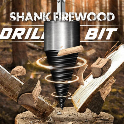 🥳2026 HOT SALE🥳💞50K+ SOLD!🔧✅The Professional Upgrade for Firewood Prep. Durable Drill Set Makes Quick Work of Logs. 🛠️⚡