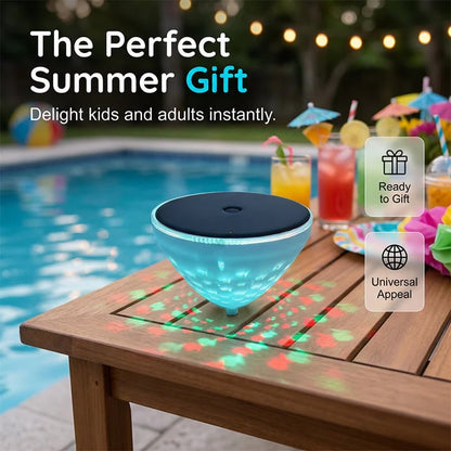 🔥LAST DAY 60% OFF🎁Solar Floating Pool Light with Fish Projection