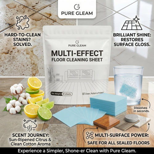 🔥LAST DAY 60% OFF🎁Multiple Effect The Floor Clean Tablets for Mopping, Quick Shine Cleaner