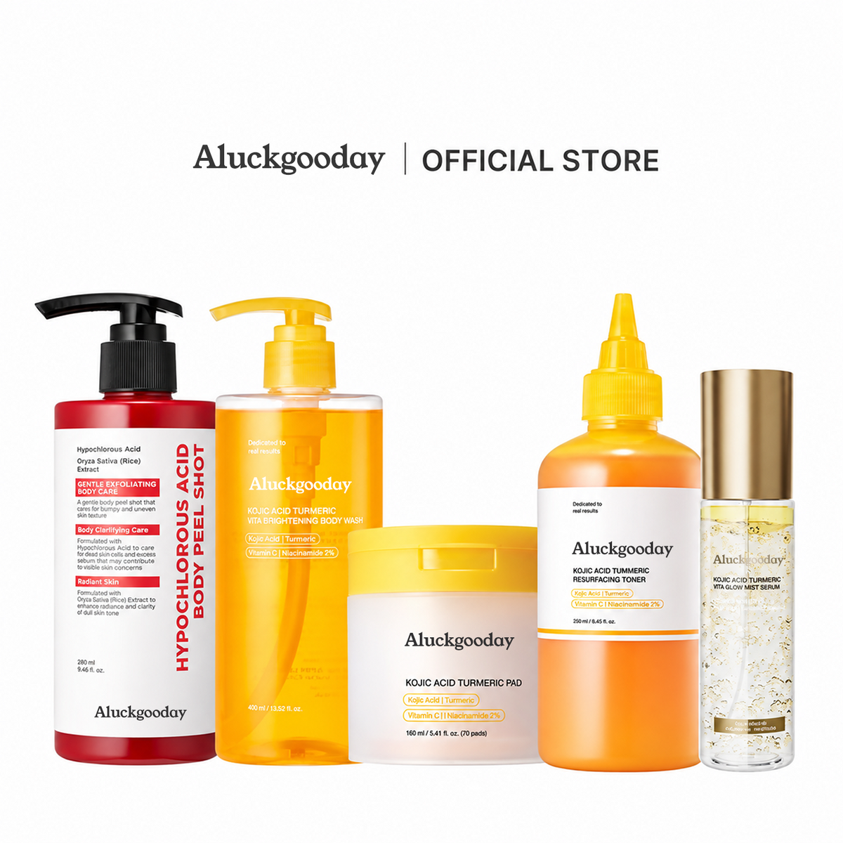Clear Body Care Set