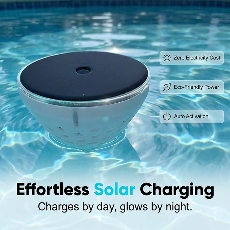 🔥LAST DAY 60% OFF🎁Solar Floating Pool Light with Fish Projection