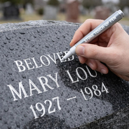 🔥LIMITED-TIME 50% OFF!🔥 🐦Golden Tombstone Marker Pen for Restoring Faded Grave Inscriptions