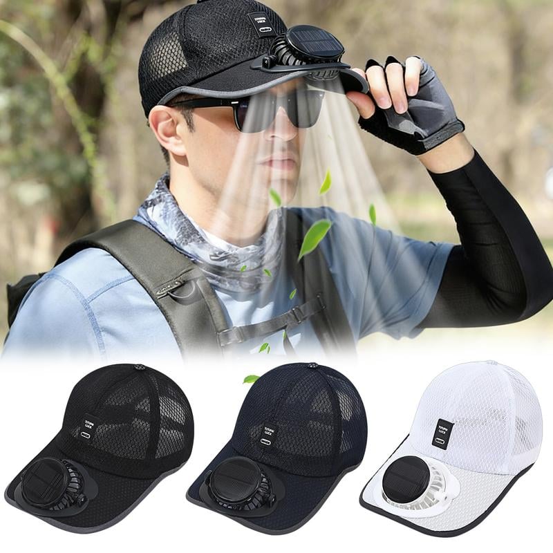 🔥Essential for high temperatures-🧢Stay Cool Under the Sun — Without Holding a Fan