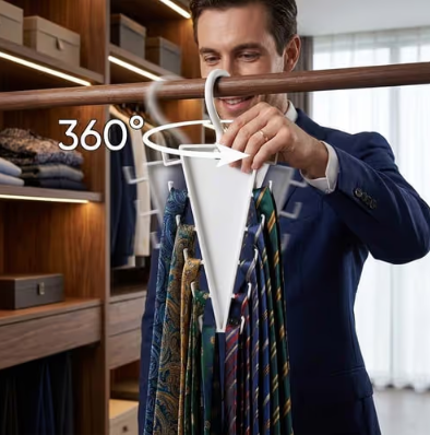 🔥HOT SALE🔥Rotating V-Shaped Accessory Hanger