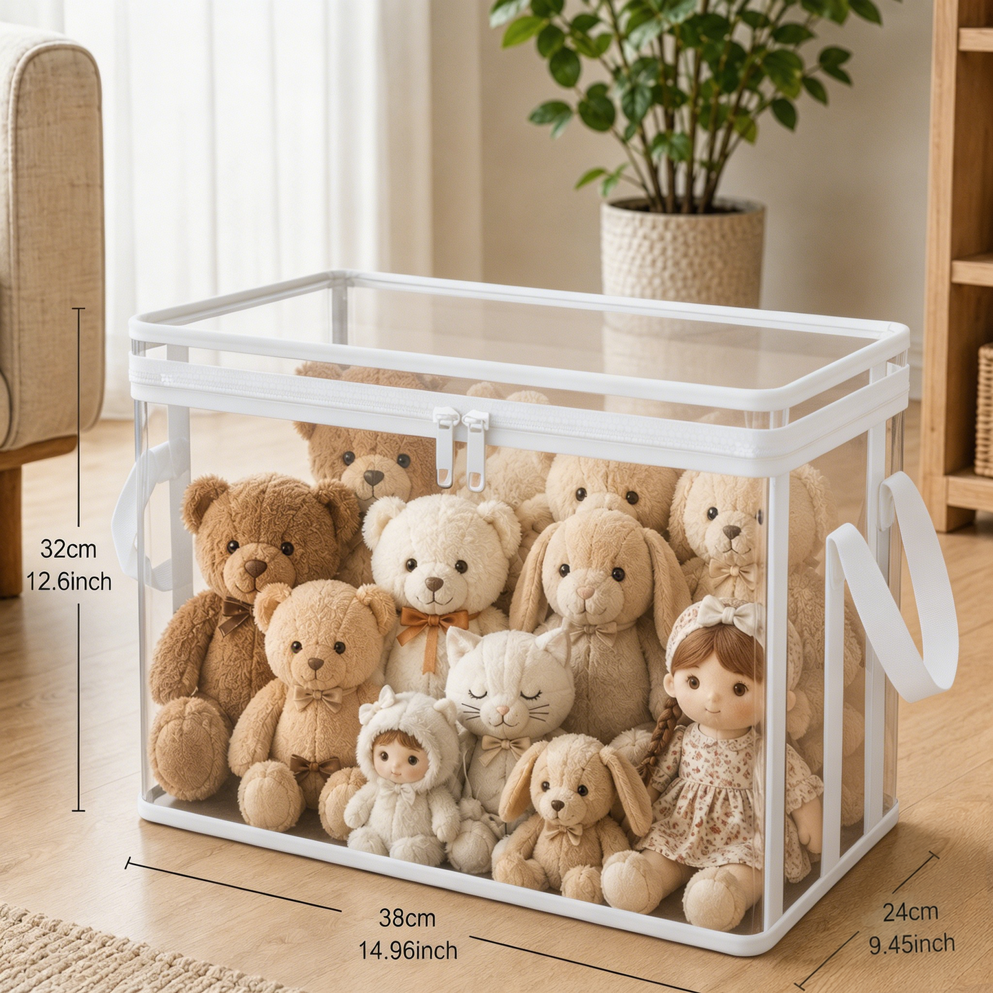 🔥Last Day 49% OFF🎁Transparent Large-Capacity Storage Bag