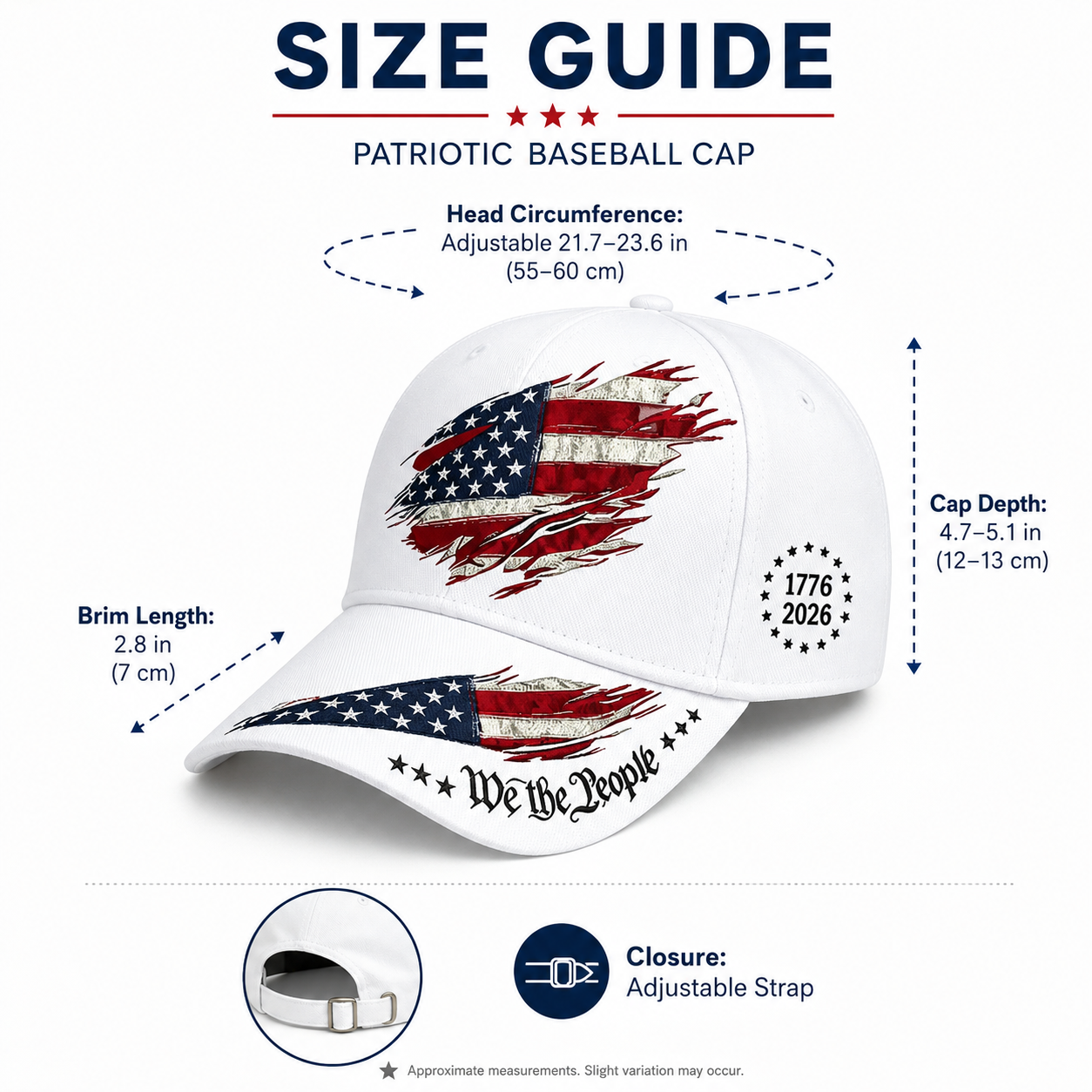 🦅49% OFF🔥250th Anniversary Print Baseball Cap