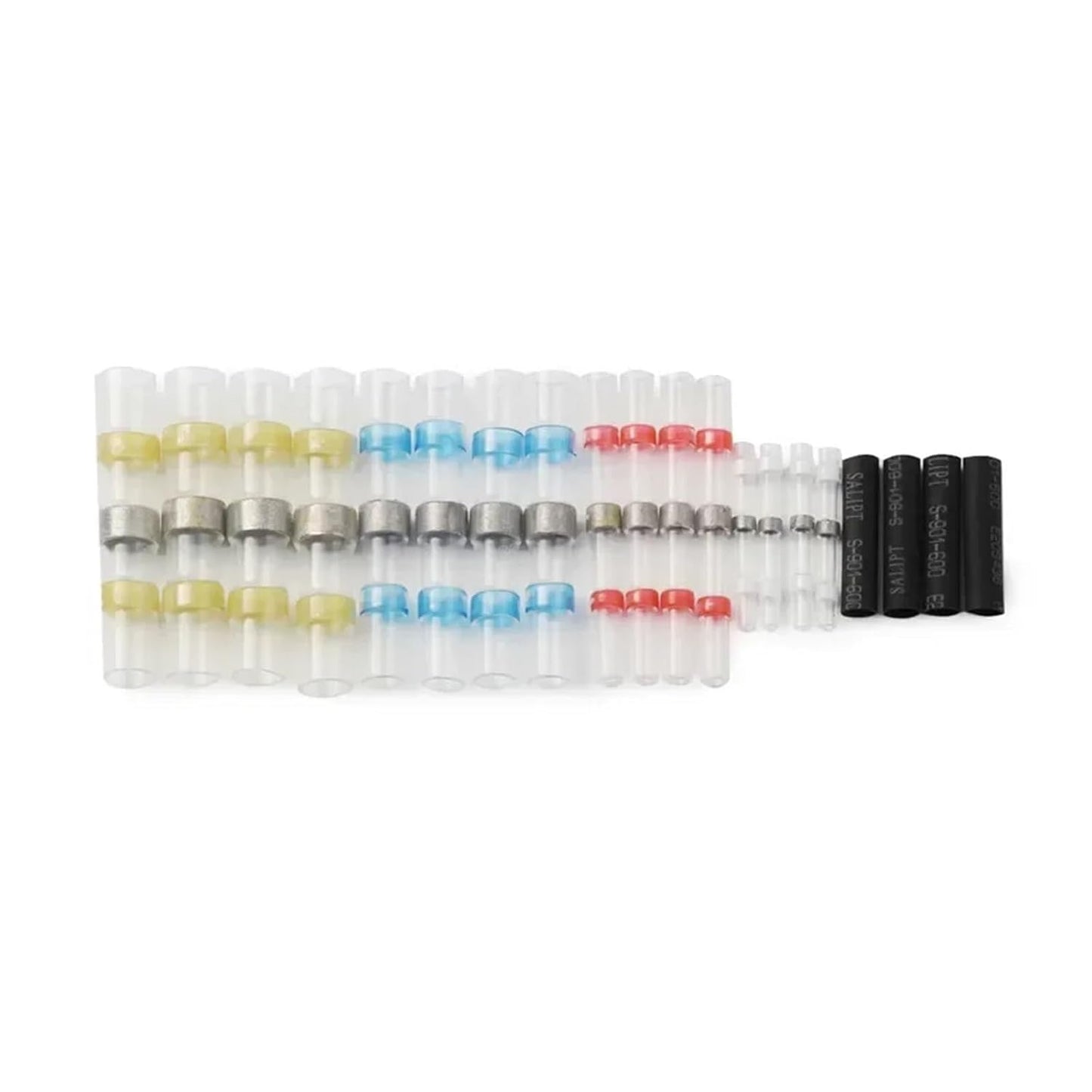 Heat Shrink Waterproof Solder Seal Butt Wire Connectors Kit