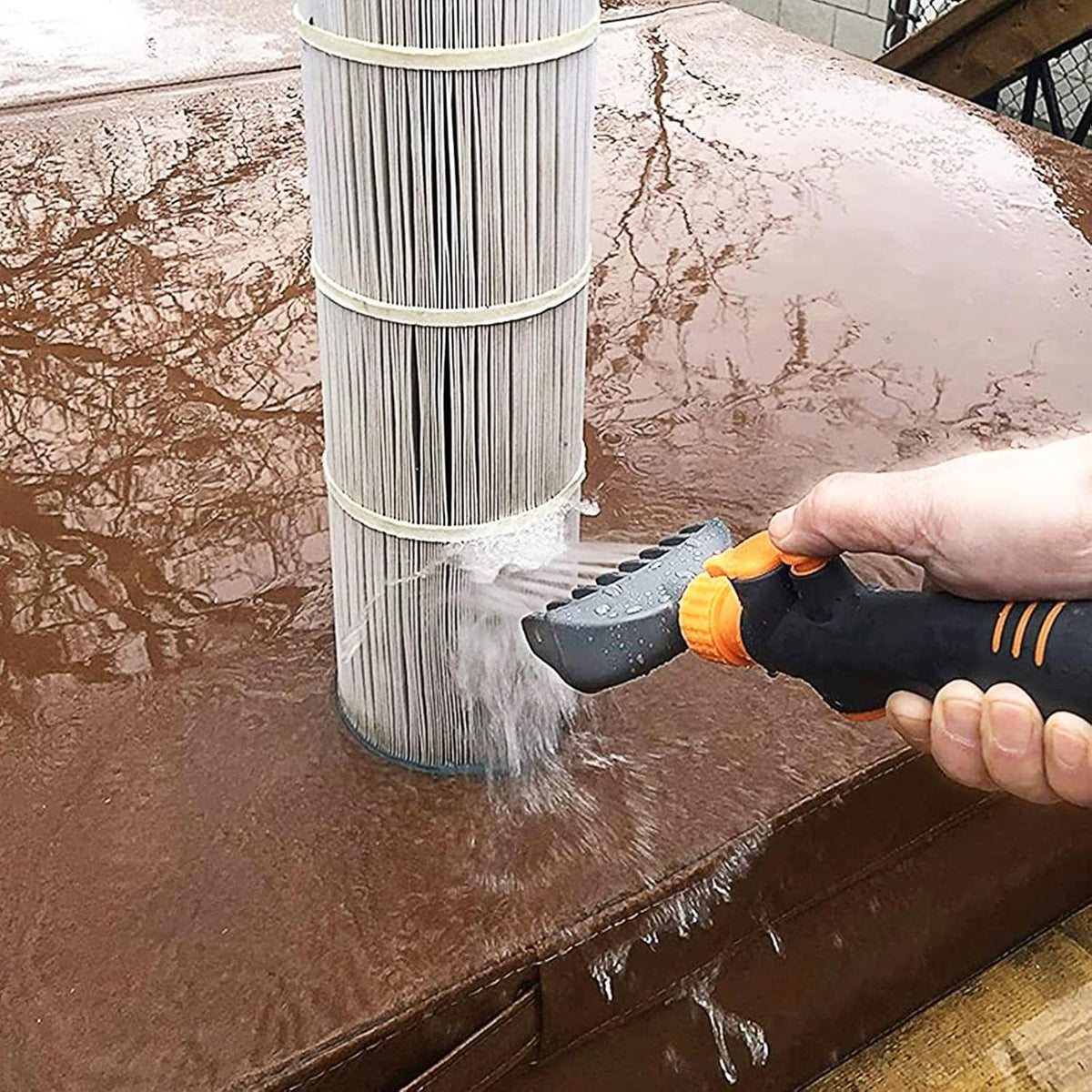 🔥 LIMITED-TIME 50% OFF -Premium Pool Filter Cartridge Cleaner