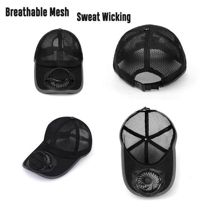 🔥Essential for high temperatures-🧢Stay Cool Under the Sun — Without Holding a Fan