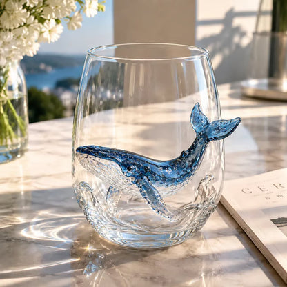 Artisanal Blue Ringed Octopus Glassware