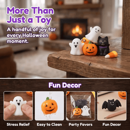 🔥Hot Sale 50% OFF🔥Halloween Squishies Stress Relief Toy Set