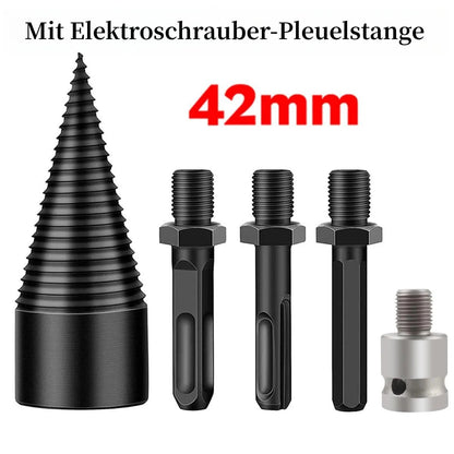 🥳2026 HOT SALE🥳💞50K+ SOLD!🔧✅The Professional Upgrade for Firewood Prep. Durable Drill Set Makes Quick Work of Logs. 🛠️⚡