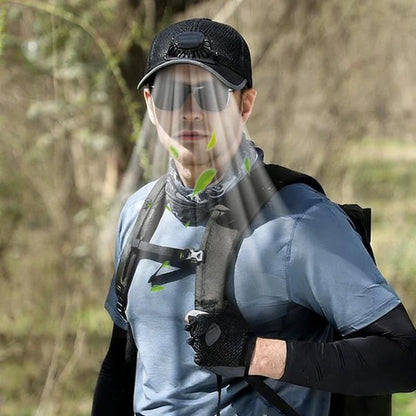 🔥Essential for high temperatures-🧢Stay Cool Under the Sun — Without Holding a Fan