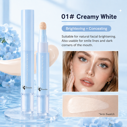 Matte Concealer Foundation Powder for Flawless Skin