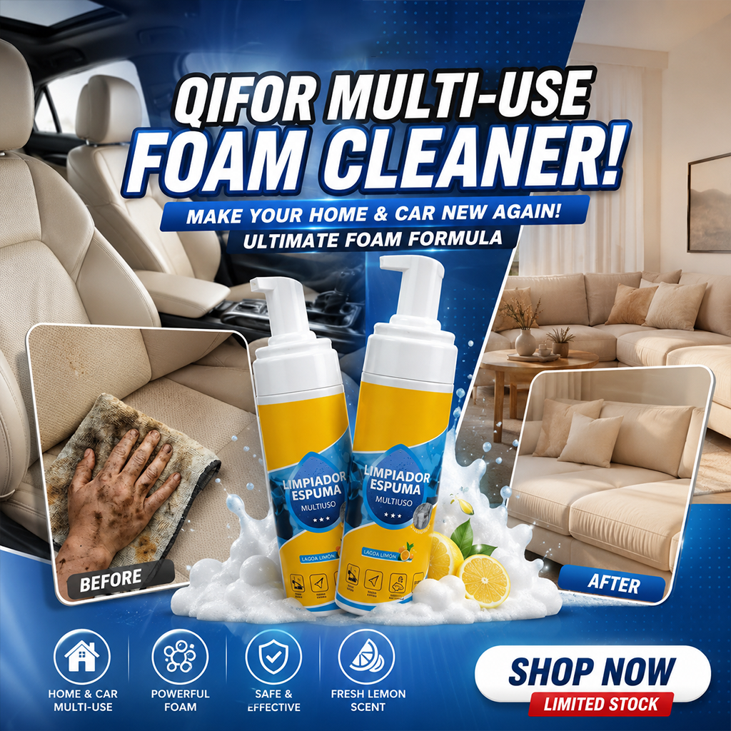 Heavy Duty 4 in 1 Multi Enzyme Foam Cleaner Spray