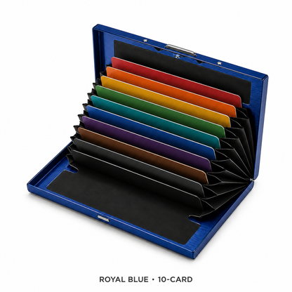 🔥HOT SALE🔥RFID-Blocking Stainless Steel Card Wallet – Organized, Secure & Pocket-Ready 🔒