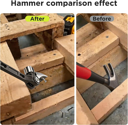 KERVAXO MagClaw Hammer | Magnetic Nail Holder & Adjustable Claw