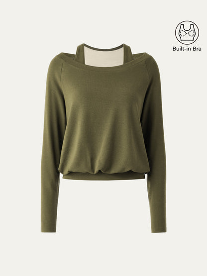 LiteWarm Multi-Wear Layering Bra Top