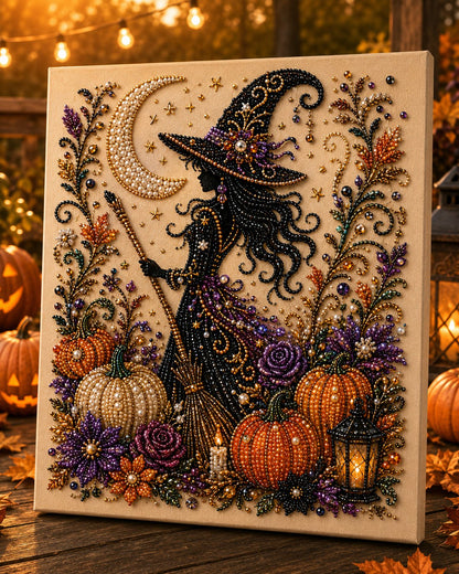 🔥LAST DAY 60% OFF🎁👻 Halloween Pearl Art DIY Kit – Create a Spooky-Cute Masterpiece