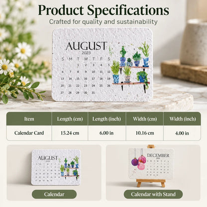 🌱 48% OFF 2027 Plantable Seed Calendar – Use It, Plant It, Grow It 🌼