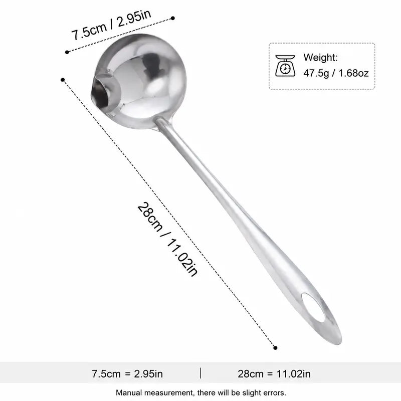 Stainless Steel Oil Separator Soup Ladle