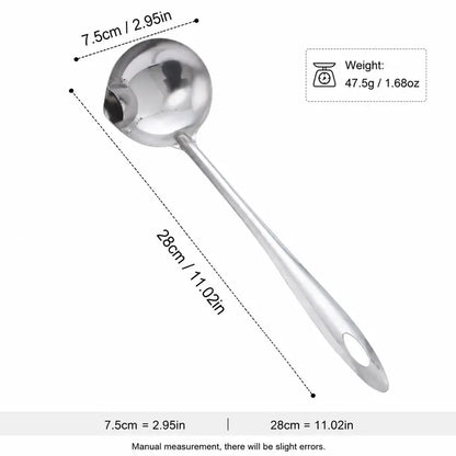 Stainless Steel Oil Separator Soup Ladle