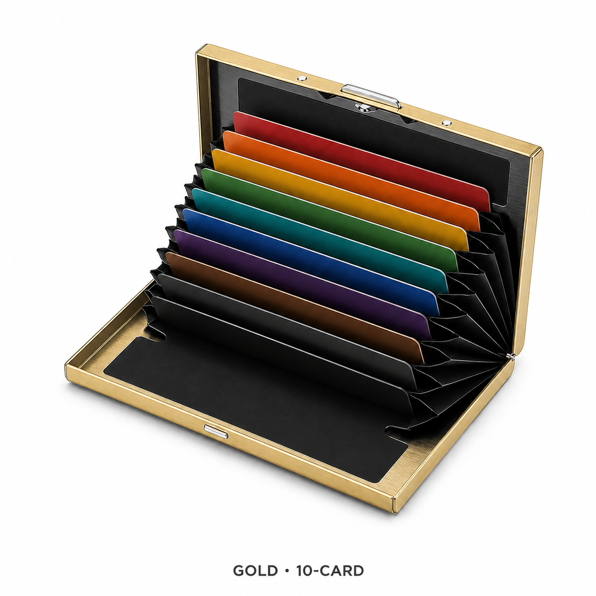 🔥HOT SALE🔥RFID-Blocking Stainless Steel Card Wallet – Organized, Secure & Pocket-Ready 🔒