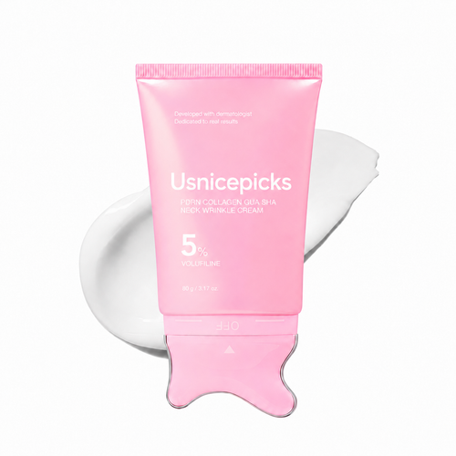 Korean PDRN Collagen Gua Sha Neck Wrinkle Cream
