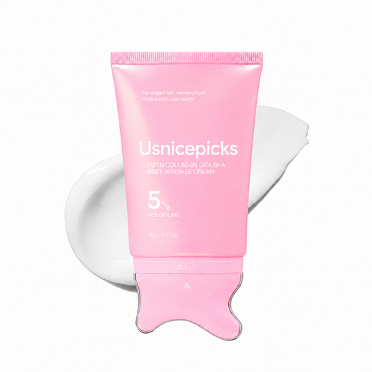 Korean PDRN Collagen Gua Sha Neck Wrinkle Cream