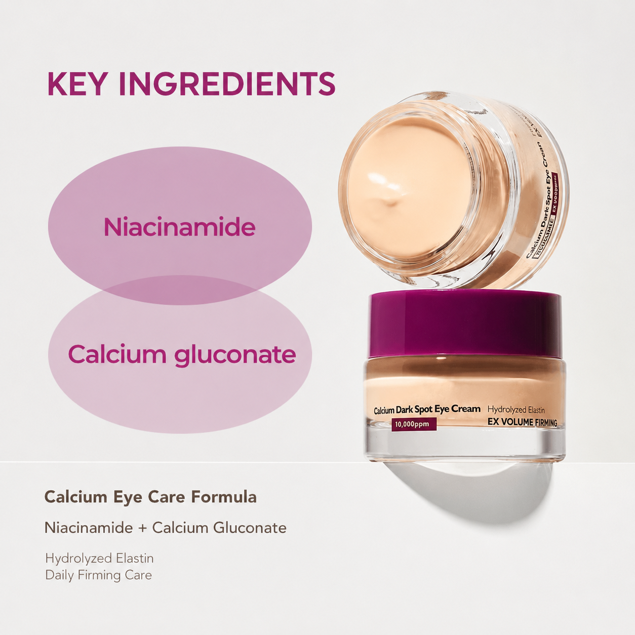 Cemenrete Calcium Dark Spot Eye Cream