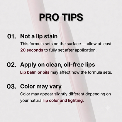 Easy Glide Lip Liner — Creamy, Blendable Color with Smooth Application