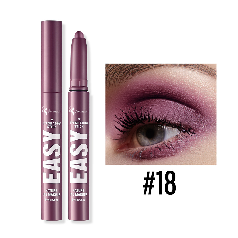 Creamy Eyeshadow Stick Long Wear Matte Metallic Chrome