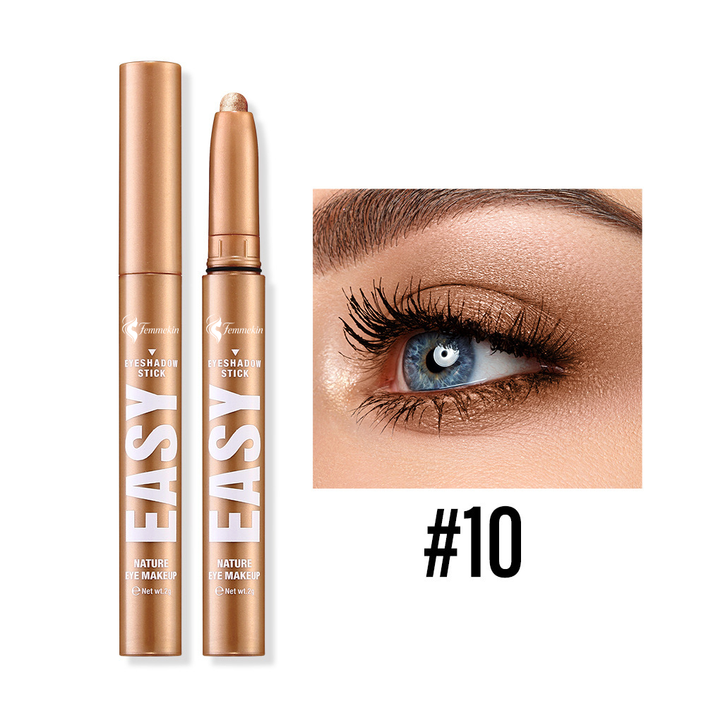Creamy Eyeshadow Stick Long Wear Matte Metallic Chrome