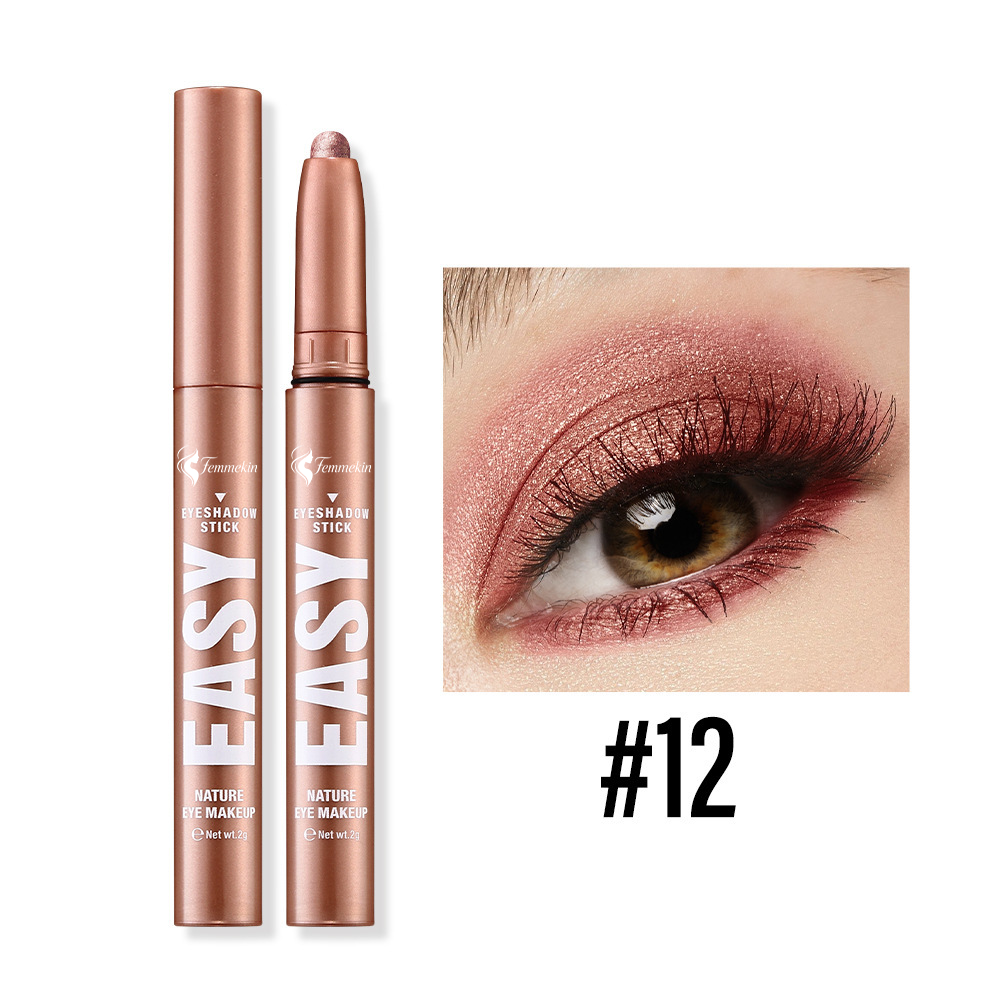 Creamy Eyeshadow Stick Long Wear Matte Metallic Chrome