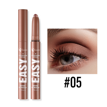 Creamy Eyeshadow Stick Long Wear Matte Metallic Chrome