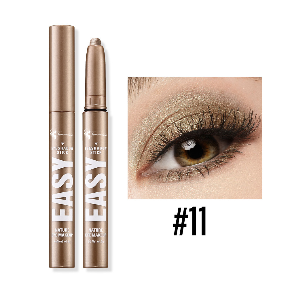 Creamy Eyeshadow Stick Long Wear Matte Metallic Chrome