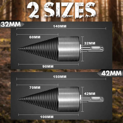 🥳2026 HOT SALE🥳💞50K+ SOLD!🔧✅The Professional Upgrade for Firewood Prep. Durable Drill Set Makes Quick Work of Logs. 🛠️⚡