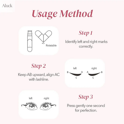 🔥LAST DAY 58% OFF  Perfect Wings Eyeliner Stamp