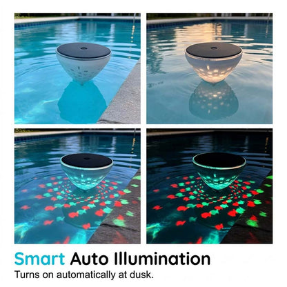 🔥LAST DAY 60% OFF🎁Solar Floating Pool Light with Fish Projection