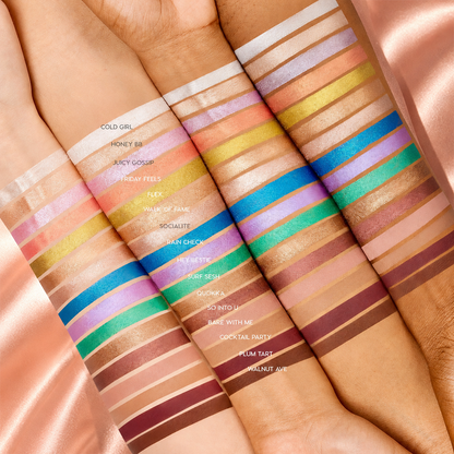 Creamy Eyeshadow Stick Long Wear Matte Metallic Chrome