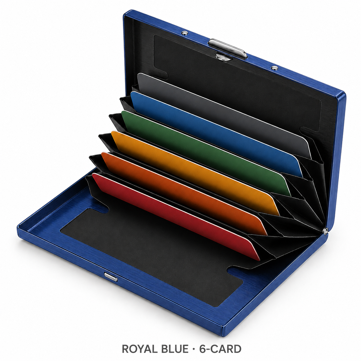 🔥HOT SALE🔥RFID-Blocking Stainless Steel Card Wallet – Organized, Secure & Pocket-Ready 🔒