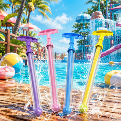 Extendable Summer Water Blaster Toy for Kids Outdoor Pool Beach Play